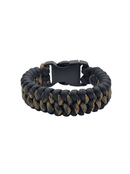 Mated Snake Paracord Bracelet Tactical Army Camo