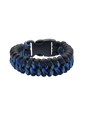 Mated Snake Paracord Bracelet Navy Camo