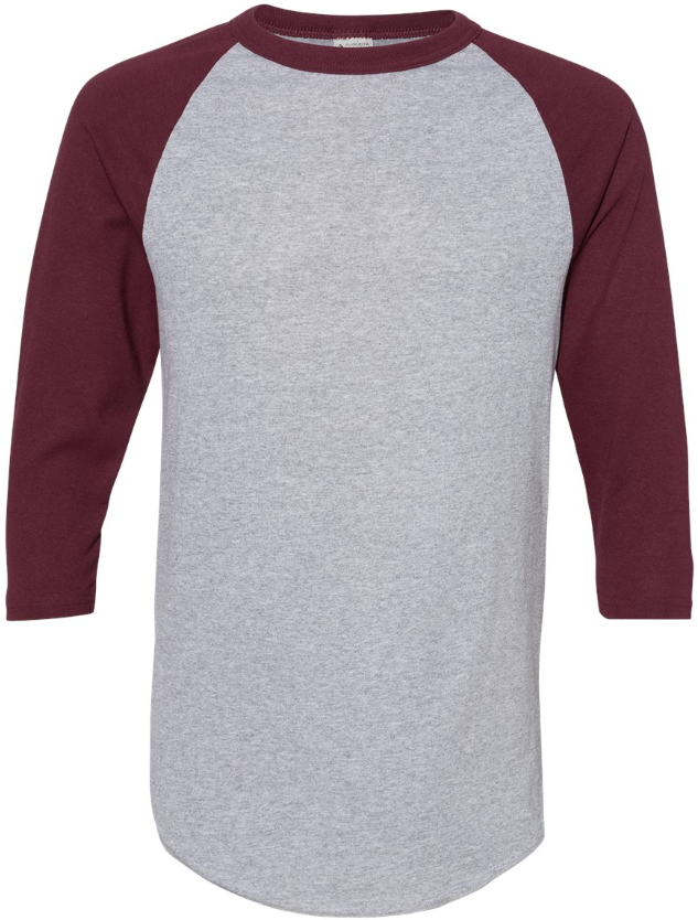 Long Sleeve Baseball Style Shirt