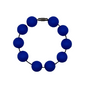 Classic Blue Solid Silicone Beads