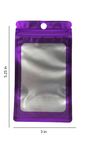 Plastic purple sleeves 10 pack
