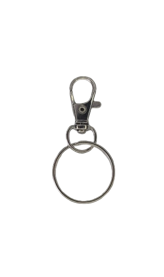 Keychain clip hook