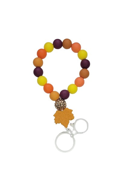 Wristlet-Fall collection-Orange leaf