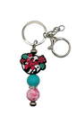 Cow Print Mama Keychain