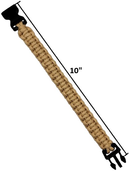 Gold Cobra Knot Paracord Bracelet