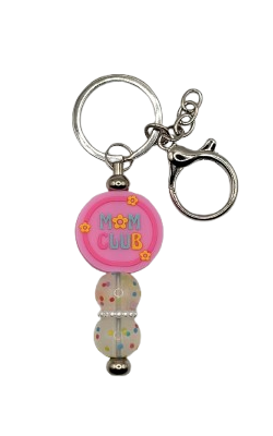 Mom Club Mothers Day Keychain