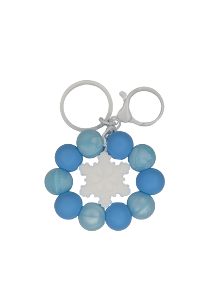 Snow flake Keychain