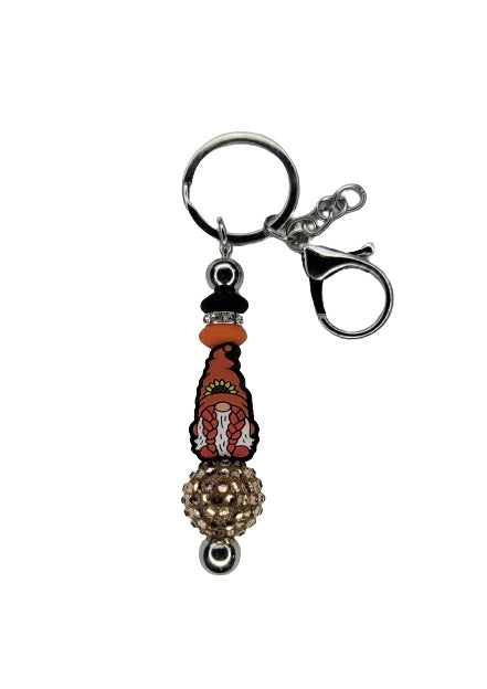 Keychain- Fall collection sunflower gnome