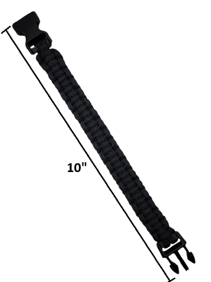 Black Cobra Knot Paracord Bracelet