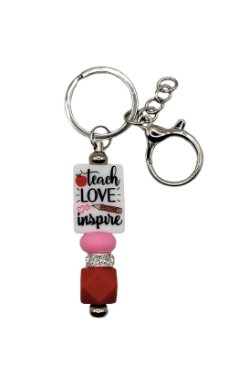 Teach Love Inspire Keychain